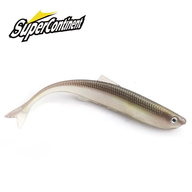 NEW  Leanness Shadteez 60Mm/80Mm Perch Bass Artificia Pike Zander Predator Fishing 3D Eyes Soft Lure Fishing Lures